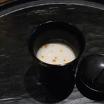 てんぷら　成生 - 落花生のすり流し