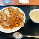 中国料理　龍花 - ホイコーロー焼きめし(並) 650円