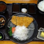 咲咲亭 - ロースカツ定食