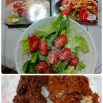 沖縄宝島 - 料理写真:辛めの牛、豚のタコスソース