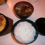 ユキ - ご飯＆味噌汁
