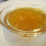レストラン香味屋 - 冷製コンソメスープ