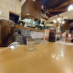 Samma Chuu Ka Soba Kissui - カウンターからの店内