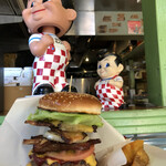 ベーカーバウンス - ベーコンチーズバーガー￥1600