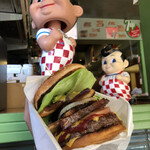 ベーカーバウンス - ベーコンチーズバーガー￥1600