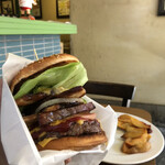 ベーカーバウンス - ベーコンチーズバーガー￥1600