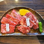 Yakiniku Miya - 上カルビ・上ロース　￥1,280