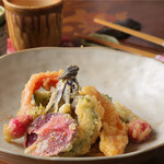 Misato - 季節の野菜天プラ（塩天プラ）