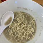 煮干らーめん 川むら - 和え玉コールのタイミング