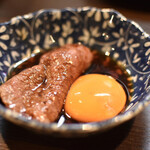 赤坂 らいもん - シンシン炙りユッケ