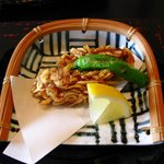 さくらエビの揚げ物