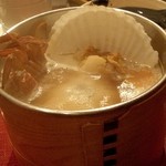 網元の宿 ろくや - 石焼鍋　出来上がり