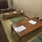 中屋食堂 - テーブル席