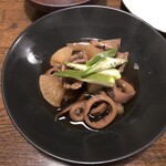 中屋食堂 - イカ大根