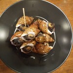 中屋食堂 - 黒ばい貝