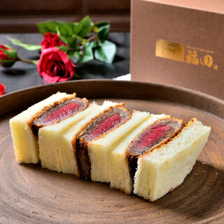 [takeaway menu] Specially selected Japanese beef fillet cutlet sandwich