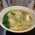 麺や 北町 - 塩ワンタン　全粒粉