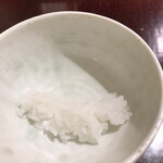 日本料理 太月 - フルコース１６５００円。ゆめひかり、蒸らし前。この演出は、このコースには不要かと。。。