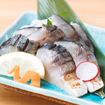 Grilled marinated mackerel