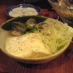 居酒屋　矢三朗 - おいしい豆腐のネギいっぱい塩煮あん