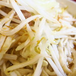 ラーメン二郎 - ヤサイ（そのまま）