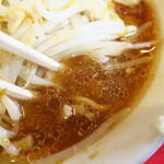ラーメン二郎 - スープ