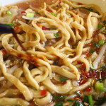 ラーメン二郎 - 赤酢投入～♪