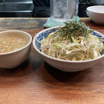 良温 - ざる中華(大盛り)辛ねぎトッピング