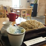 手打そば かのん - もりそば(十割) ¥600