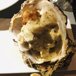 銀座楸 - 極上天然岩牡蠣くり抜き特大牡蠣フライ