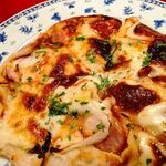 イタリア食堂ITSUKI - 北陸地方の伝統的な保存食へしこを使ったへしこピザはまっぷる福井にも掲載されており、地元の方はもとより観光に来られた方にも人気です。