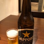 Hone Tsuki Dori Ikkaku - 瓶ビール大瓶707円