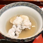 銀座 しのはら - 煮物：鱧、煮鮑、鮑、冬瓜