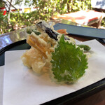 そば処 湧水 - 天ぷら（上品な盛り）