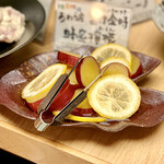 あわら温泉 ホテル八木 - あわら産 富津金時 蜂蜜檸檬