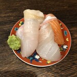 いざか家 桜坂 - お通しのお刺身