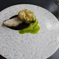 クラフタル - 魚料理のクエ。私の苦手なゴーヤが たっぷりいやがる(>_<)(>_<)(>_<)