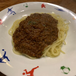 Pasta&cafe CHAYA - ミートソース 750円