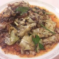 赤坂 四川飯店 - 豚肉とキャベツの辛子味噌炒め。
