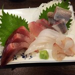 金町製麺 - 刺身盛