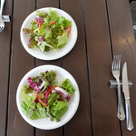 リストランテ ピッツェリア ジャンカルロ トウキョウ - ランチのサラダ