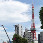 リストランテ ピッツェリア ジャンカルロ トウキョウ - 左側では工事進行中・・