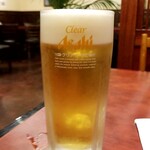 中華料理 太一 - 生ビール：450円