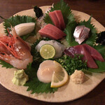 ひでや - お刺身の盛合せ