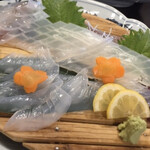 食楽漁師村 - イカの造り