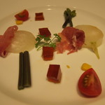 舞桜 - 生ハムと冷野菜