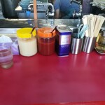 ラーメンショップ - 卓上調味料