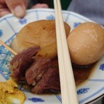 おでん　深川 - タマゴ·スジ·ダイコン♪