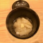 川田 - 2020.8.  芋茎の吉野煮