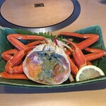 豊橋 甲羅本店 - ずわい蟹姿2980円→380円との事で訪店。
妻は蟹味噌は食べれない(笑)